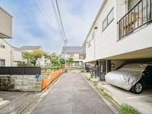 【東京都/目黒区目黒本町】目黒区目黒本町6丁目　建築条件付き売地 前面道路