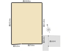 【東京都/渋谷区恵比寿】渋谷区恵比寿3丁目　売地 区画図