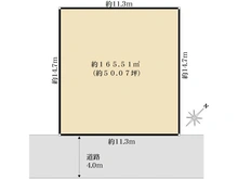 【神奈川県/相模原市南区豊町】売地　相模原市南区豊町 区画図