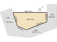 【神奈川県/相模原市南区上鶴間本町】相模原市南区上鶴間本町6丁目土地 区画図