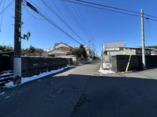 【神奈川県/相模原市緑区東橋本】相模原市緑区東橋本3丁目　売地 前面道路