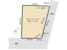 【東京都/町田市旭町】町田市旭町1丁目　土地 区画図