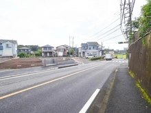 【神奈川県/厚木市温水】厚木市温水　建築条件付売地 宅地2 前面道路