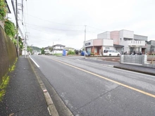 【神奈川県/厚木市温水】厚木市温水　建築条件付売地 宅地2 前面道路
