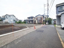 【神奈川県/厚木市温水】厚木市温水　建築条件付売地 宅地3 前面道路