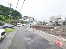 【神奈川県/厚木市温水】厚木市温水　建築条件付売地 宅地3 前面道路