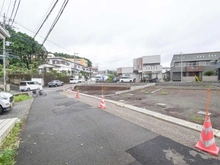 【神奈川県/厚木市温水】厚木市温水　建築条件付売地　宅地5 前面道路