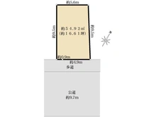 【神奈川県/横浜市保土ケ谷区坂本町】保土ヶ谷区坂本町　土地 区画図