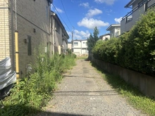 【神奈川県/横浜市港北区下田町】港北区下田町　土地A区画／全2区画 前面道路