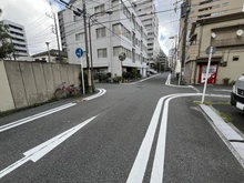 【神奈川県/横浜市中区弥生町】中区弥生町二丁目　土地 前面道路