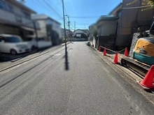 【神奈川県/横浜市都筑区牛久保東】都筑区牛久保東二丁目　土地 前面道路