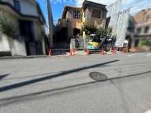 【神奈川県/横浜市都筑区牛久保東】都筑区牛久保東二丁目　土地 前面道路