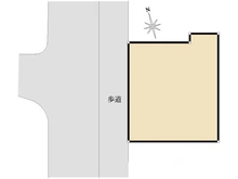 【神奈川県/藤沢市辻堂東海岸】辻堂東海岸4丁目　土地 区画図