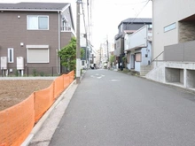 【神奈川県/横浜市神奈川区幸ケ谷】神奈川区幸ヶ谷　売地 前面道路
