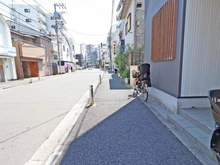 【神奈川県/横浜市神奈川区斎藤分町】神奈川区斎藤分町　売地 前面道路