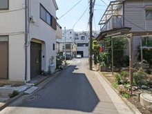 【神奈川県/横浜市神奈川区神之木町】神奈川区神之木町　売地 前面道路