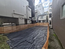 【神奈川県/横浜市中区石川町】横浜市中区石川町1丁目　建築条件なし売地 現地