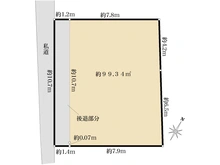 【神奈川県/横浜市南区白妙町】横浜市南区白妙町3丁目　売地 区画図