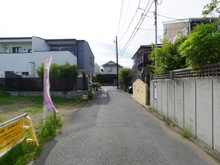 【神奈川県/藤沢市鵠沼海岸】藤沢市鵠沼海岸4丁目 土地 前面道路