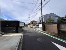 【神奈川県/藤沢市鵠沼海岸】藤沢市鵠沼海岸3丁目　土地　A区画／全3区画 前面道路