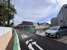 【神奈川県/藤沢市鵠沼海岸】藤沢市鵠沼海岸3丁目　土地　A区画／全3区画 前面道路