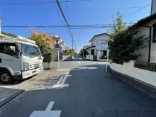 【神奈川県/茅ヶ崎市高田】茅ヶ崎市高田4丁目　4号地／全4区画 前面道路