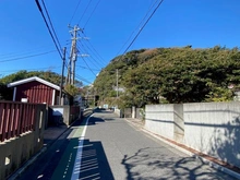 【神奈川県/鎌倉市稲村ガ崎】稲村ガ崎3丁目　土地 前面道路