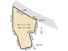 【神奈川県/藤沢市辻堂元町】藤沢市辻堂元町3丁目　売地 区画図