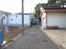 【東京都/世田谷区用賀】世田谷区用賀2丁目　売地　A区画 前面道路