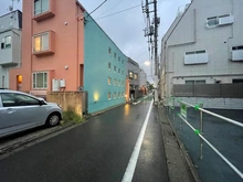 【東京都/品川区中延】品川区中延2丁目土地 前面道路