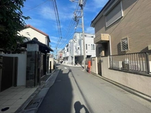 【東京都/中野区白鷺】中野区白鷺二丁目　1号地 前面道路