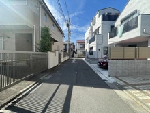 【東京都/中野区白鷺】中野区白鷺二丁目　2号地 前面道路