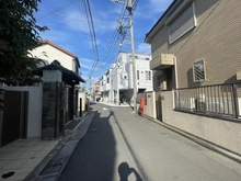 【東京都/中野区白鷺】中野区白鷺二丁目　2号地 前面道路