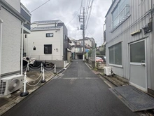 【東京都/中野区松が丘】中野区松が丘1丁目　土地 前面道路