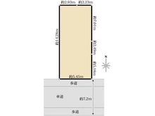【東京都/板橋区板橋】板橋区板橋3丁目　売地 区画図