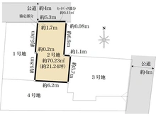 【東京都/中野区上鷺宮】中野区上鷺宮2丁目売地　2号地 区画図