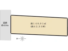 【東京都/練馬区石神井町】練馬区石神井町7丁目売地 区画図