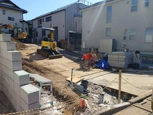 【東京都/中野区江原町】中野区江原町1丁目　売地 現地：建物解体工事実施中