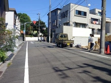 【東京都/中野区江原町】中野区江原町1丁目　売地 前面道路
