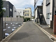 【東京都/武蔵野市吉祥寺南町】吉祥寺南町4丁目売地 前面道路