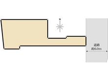 【東京都/三鷹市中原】三鷹市中原4丁目　C区画 区画図