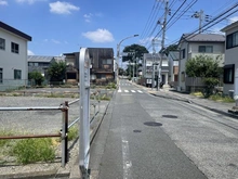 【東京都/三鷹市中原】三鷹市中原4丁目　D区画 前面道路