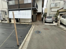 【東京都/世田谷区上祖師谷】世田谷区上祖師谷三丁目売地 前面道路