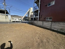 【東京都/武蔵野市関前】武蔵野市関前3丁目　売地　2号地 現地：全３区画　２区画(左側整形地)