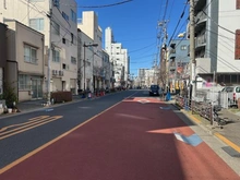 【東京都/台東区橋場】橋場1丁目　土地 前面道路