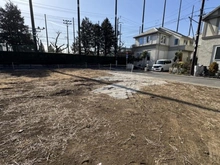 【東京都/武蔵野市吉祥寺北町】武蔵野市吉祥寺北町3丁目　売地　2号地 現地：全４区画　２号地(左側手前)　