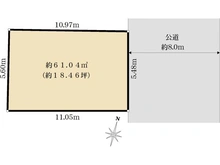【東京都/練馬区関町北】練馬区関町北四丁目　 区画図