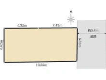 【東京都/杉並区井草】杉並区井草1丁目 土地 区画図