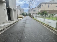 【東京都/武蔵野市御殿山】武蔵野市御殿山2丁目　建築条件付き売地 前面道路