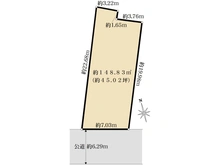 【東京都/武蔵野市吉祥寺東町】吉祥寺東町4丁目　売地 区画図